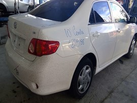 2010 TOYOTA COROLLA, WHITE, LE, 1.8L, AT, FWD.  Z25188